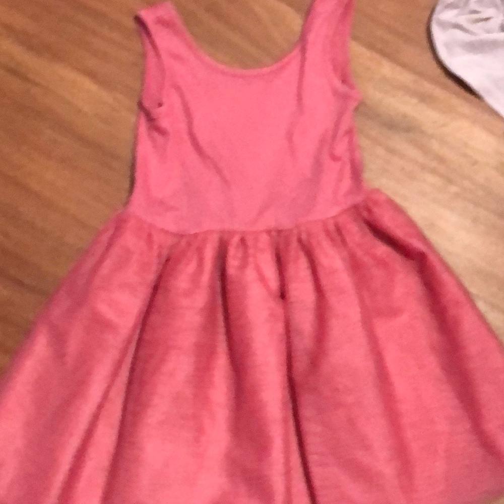 Girls pink tutu dress